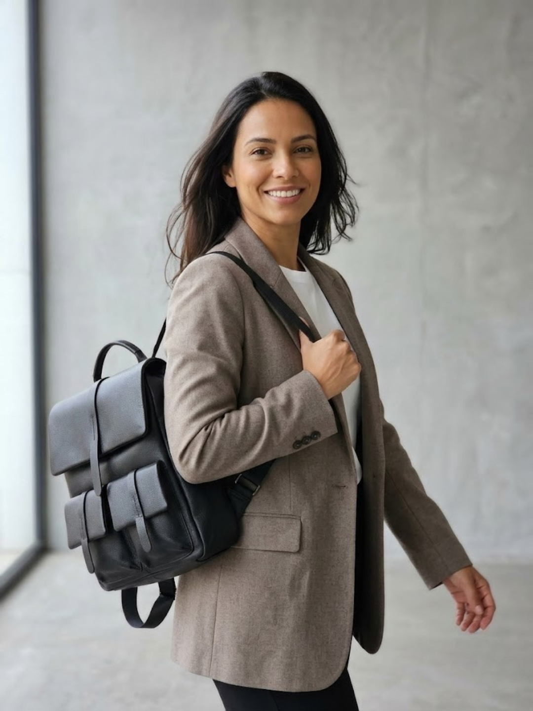 Mochila Firenze Nera - detalhe 2